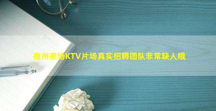 宿州夜场KTV片场真实招聘团队非常缺人哦